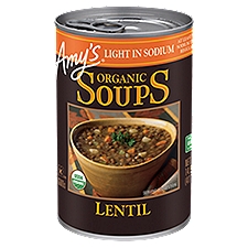 Amy's Organic Lentil, Soups, 14.5 Ounce