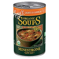 Amy's Organic LIS Minestrone Soup, 14.1 Ounce