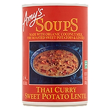 Amy's Thai Curry Sweet Potato Lentil, Soups, 14.5 Ounce