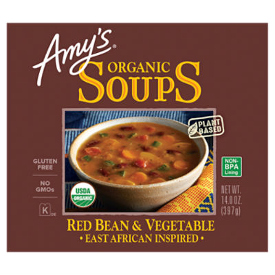 Annies Vegetable Soup, Organic - 14 oz