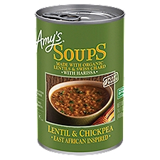 Amy's Lentil & Chickpea, Soup, 14.1 Ounce