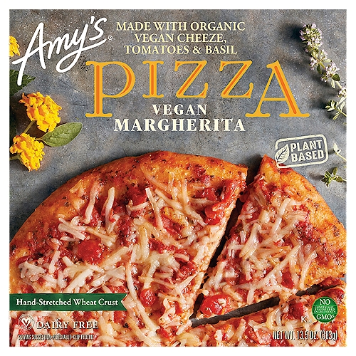Amy's Vegan Margherita Pizza, 13.5 oz