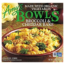 Amy's Broccoli & Cheddar Bake Bowls, 9.5 oz, 9.5 Ounce