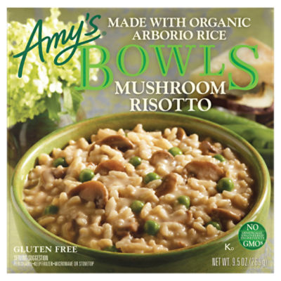 Amy's Mushroom Risotto Bowls, 9.5 oz