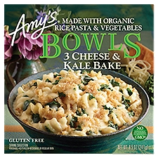 Amy's 3 Cheese & Kale Bake Bowls, 8.5 oz, 8.5 Ounce