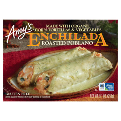 Amy's Roasted Poblando Enchilada , 9.1 oz