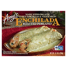 Amy's Roasted Poblando Enchilada , 9.1 oz, 9.1 Ounce
