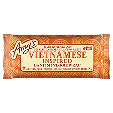 Amy's Banh Mi Wrap, Vegan, 5.5 Ounce
