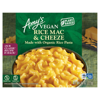 Amy's Vegan Rice Mac & Cheeze, 8.0 oz - Fairway