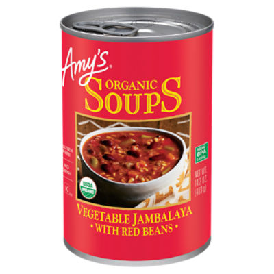 Amy's Vegetable Jambalaya with Red Beans Organic Soup, 14.2 oz