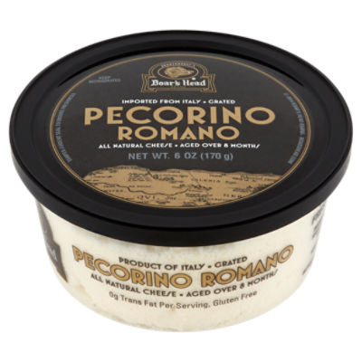 Boar's Head Pecorino Romano Cheese, 6 oz