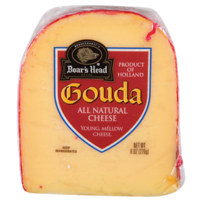 Boar's Head All Natural Gouda Cheese 8 oz