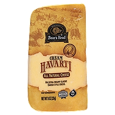 Brunckhorst's Boar's Head Cream Havarti All Natural Cheese, 8 oz