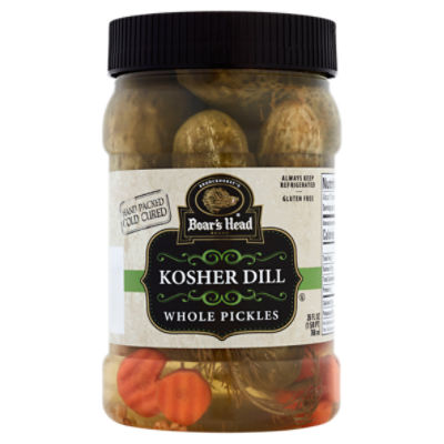 Boar's Head Kosher Dill Whole Pickles 26 fl oz