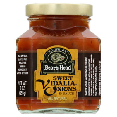 Boars Head Sweet Vidalia Onions in Sauce 9 oz ShopRite
