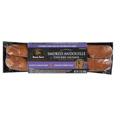Boar's Head Smoked Andouille All Natural Chicken Sausage