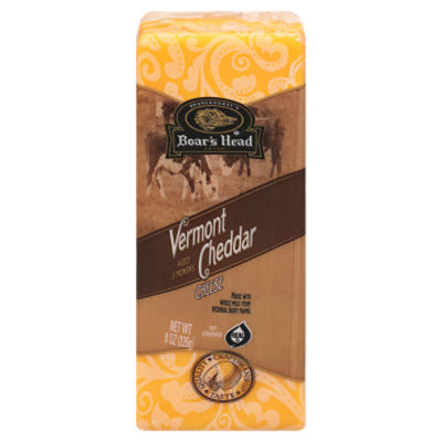 Brunckhorst's Boar's Head Vermont Cheddar Cheese, 8 oz