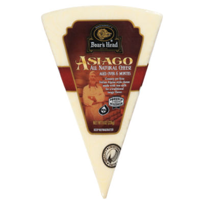 Boar's Head Asiago Cheese 8 oz