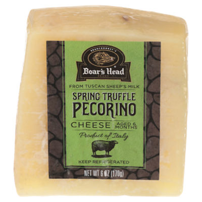 Boar's Head Spring Truffle Pecorino Cheese 6 oz