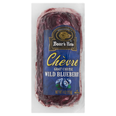 Boar's Head Chèvre Wild Blueberry Goat Cheese, 4 oz