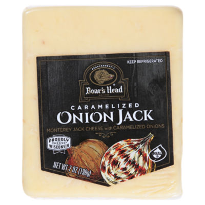 Boar's Head Caramelized Onion Jack Cheese 7 oz