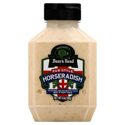 Boars Head Pub Style Horseradish Sauce 9.5 oz
