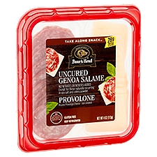 Boar's Head Take Along Snack Uncured Genoa Salame and Provolone Cheese Snack Set, 4 oz