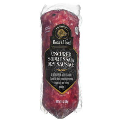Boar's Head Uncured Sopressata Dry Sausage 9 oz