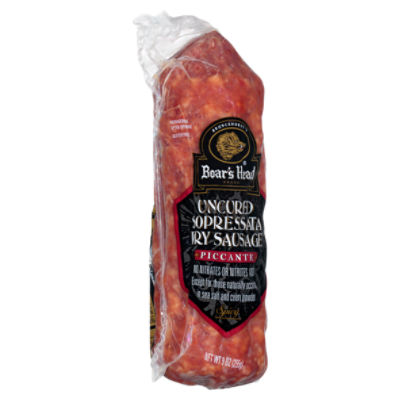Boar's Head Piccante Spicy Uncured Sopressata Dry, Sausage