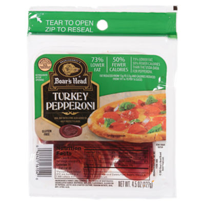 Boar's Head Turkey Pepperoni, 4.5 oz