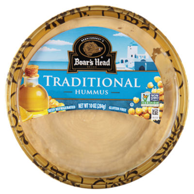 Brunckhorst's Boar's Head Traditional Hummus, 10 oz