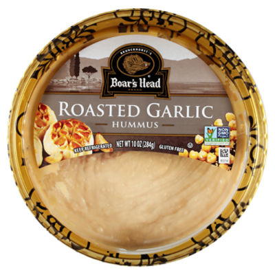 Boar's Head Roasted Garlic Hummus 10 oz