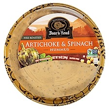 Brunckhorst's Boar's Head Fire Roasted Artichoke & Spinach Hummus, 10 oz
