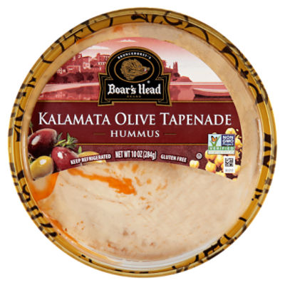 Boar's Head Kalamata Olive Tapenade Hummus 10 oz