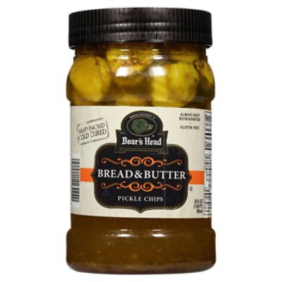Boar's Head Bread & Butter Pickle Chips, 26 fl oz