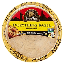 Boar's Head Hummus, Everything Bagel, 8 Ounce