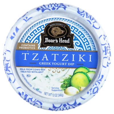 Brunckhorst's Boar's Head Tzatziki Greek Yogurt Dip, 12 oz