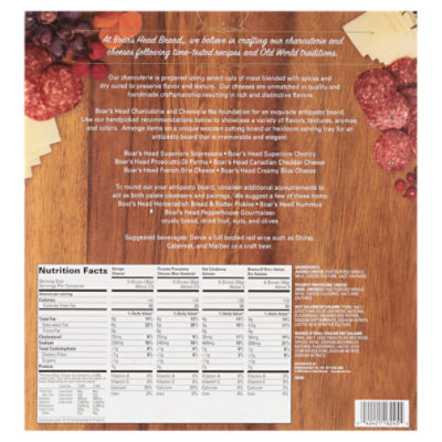 Boar's Head Charcuterie & Cheese, 12 oz