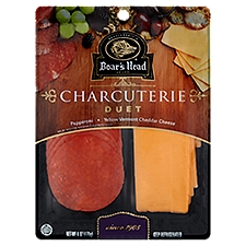 Boar's Head Pepperoni & Yellow Vermont Cheddar Cheese Charcuterie Duet, 6 oz