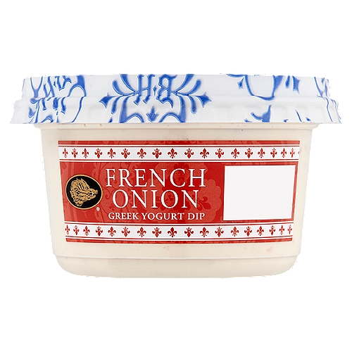 Boar's Head French Onion Greek Yogurt Dip, 12 oz
Milk from Cows Not Treated with rBST*
*No Significant Difference Has Been Shown Between Milk from rBST Treated and Untreated Cows