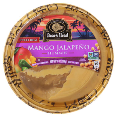 Boar's Head Mango Jalapeño Hummus, 10 oz