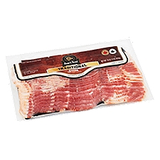 Boar's Head Naturally Smoked Traditional, Bacon, 16 Ounce