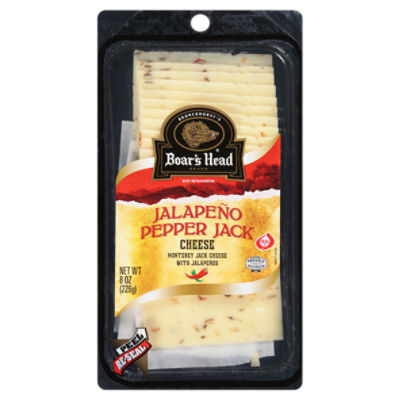 Boar's Head Jalapeno Pepper Jack Cheese 8 oz Fairway