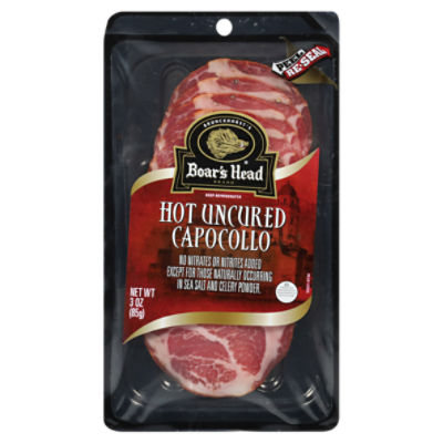 Brunckhorst's Boar's Head Hot Capocollo, 3 oz