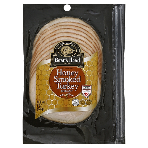 Brunckhorst's Boar's Head Honey Smoked Turkey Breast, 8 oz