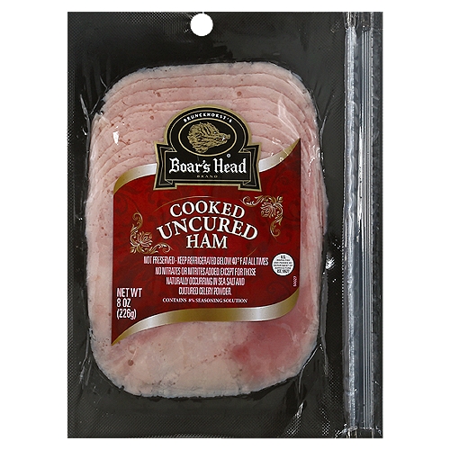 Boars Head Cooked Uncured Ham 8 oz
