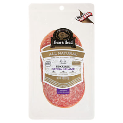 Boar's Head All Natural Uncured Genoa Salame, 4 oz