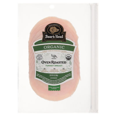 Boar's Head Simplicity Organic Roasted Turkey Breast, 6 oz