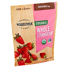 Woodstock Organic Whole Strawberries, 10 oz