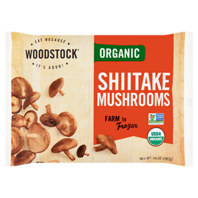 Woodstock Organic Shiitake Mushrooms, 10 oz